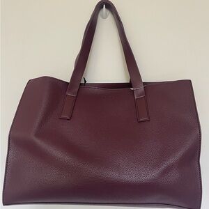 Rachel Zoe Brown Structured Tote Bag